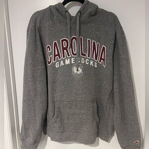 League Gray and Red Hoodie